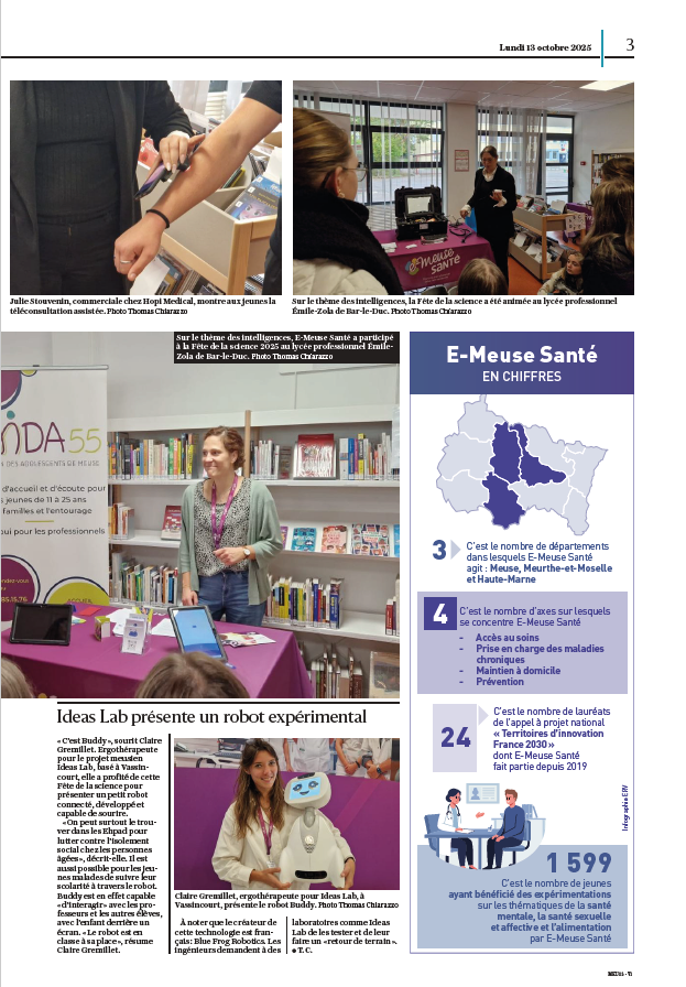 capture d'écran de l'article de l'Est Républicain - page 2